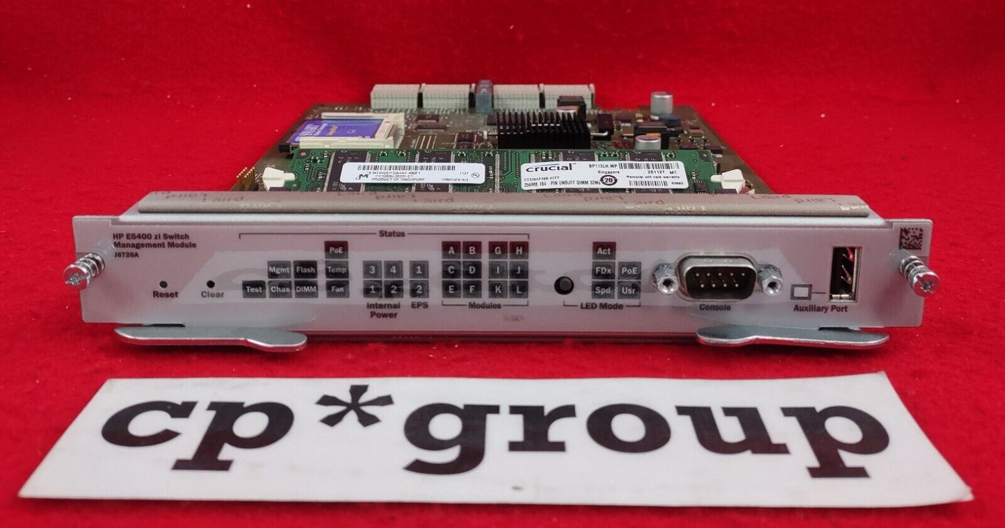 HP Remote Network Management Module for ProCurve 5400zl Switch J8726A