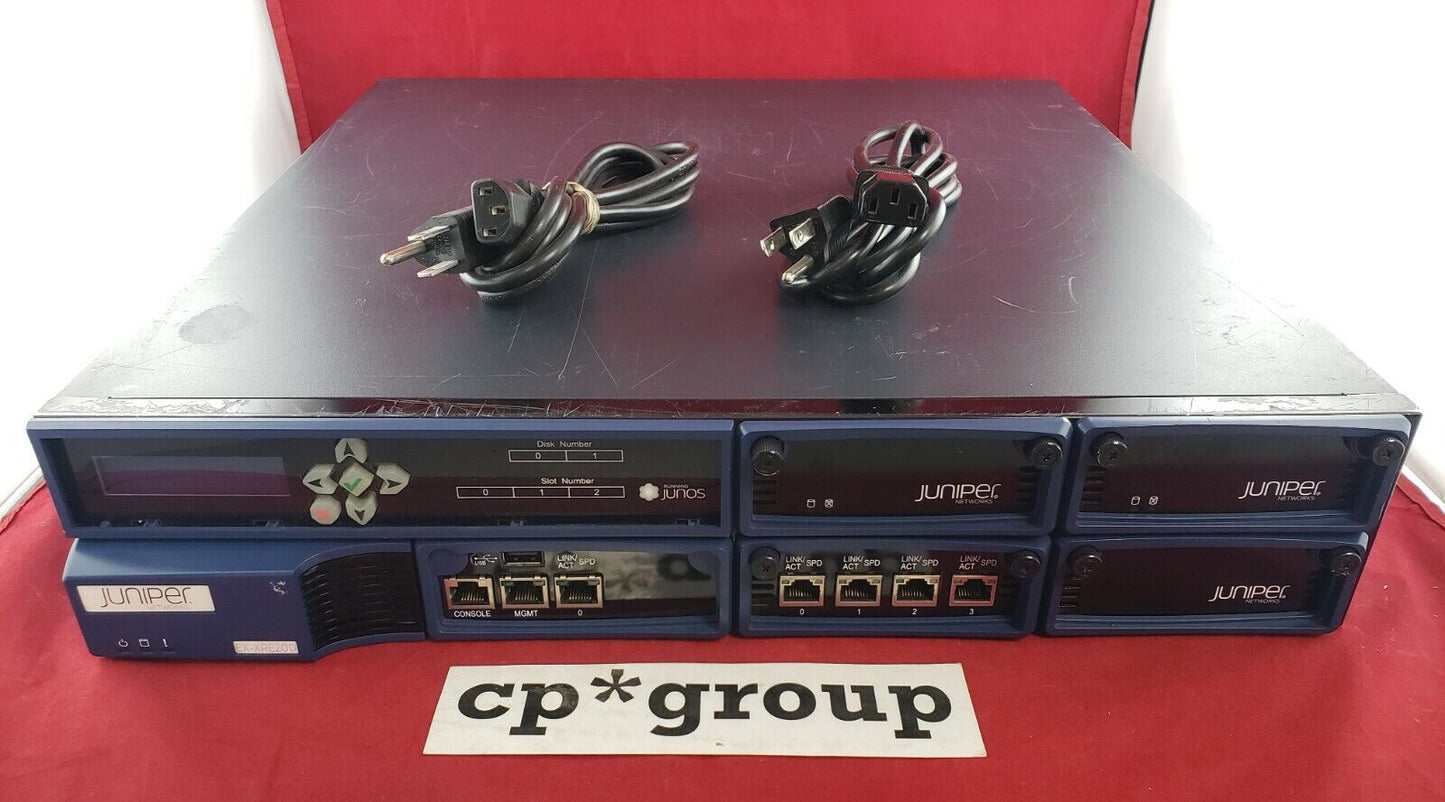 Juniper EX-XRE200 Virtual Chassis External Routing Engine w/ 4-Port GbE Module