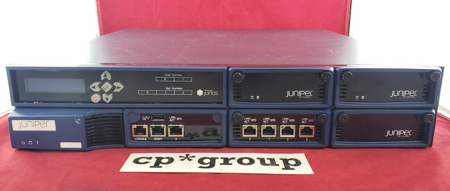 Juniper EX-XRE200 Virtual Chassis External Routing Engine w/ 4-Port GbE Module