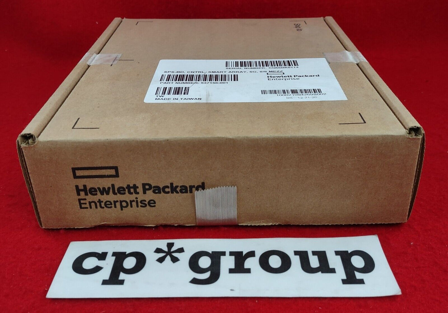 HP Smart Array P711M/1GB Flash Based Write Cache Mezzanine Controller 537156-001