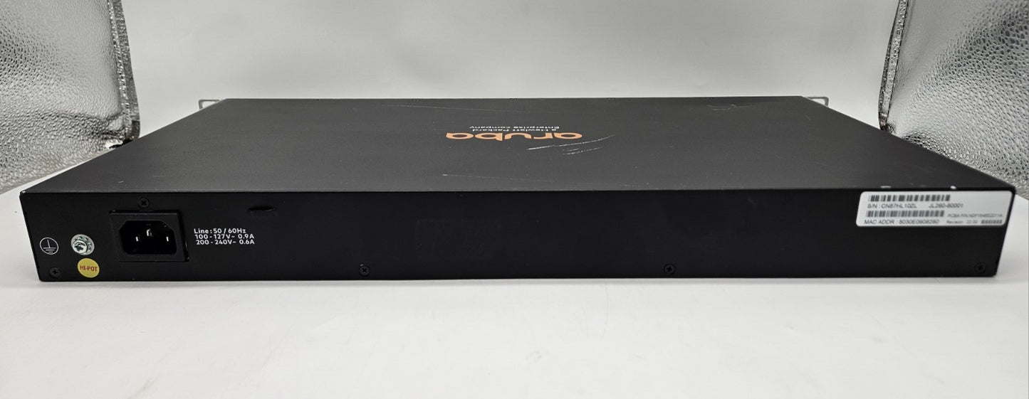 Aruba 2930F 48-Port Gigabit Ethernet & 4-Port 1Gb SFP Network Switch JL260A3