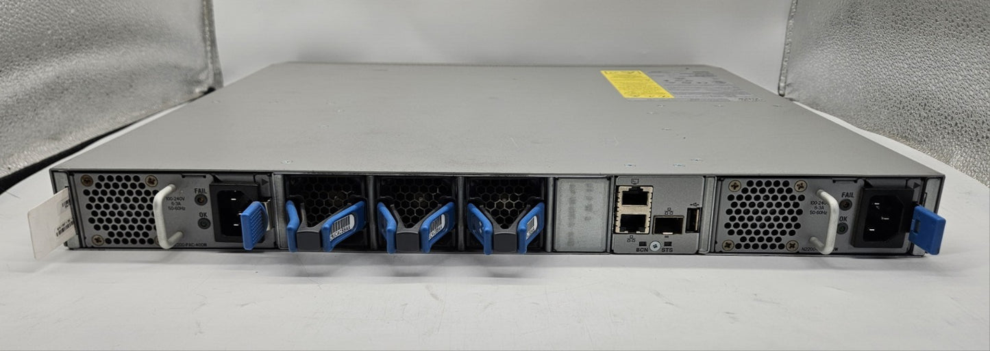 Cisco Nexus 9200 48-Port GbE & 4-Port SFP28 & 2-Port QSFP Switch N9K-C92348GC-X3