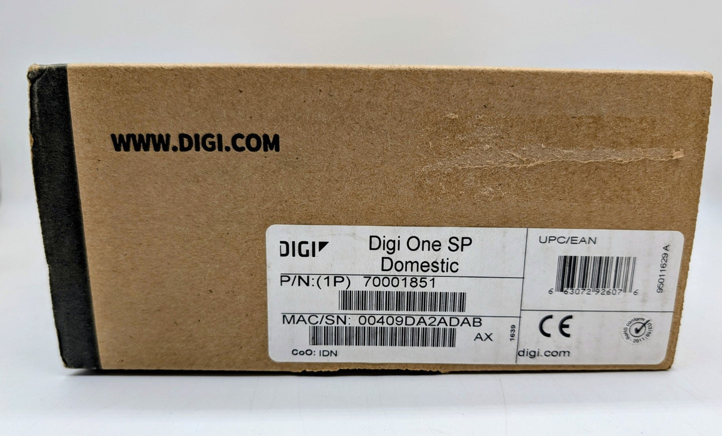 DIGI 70001851 Digi One SP 1-Port Serial-To-Ethernet Device1