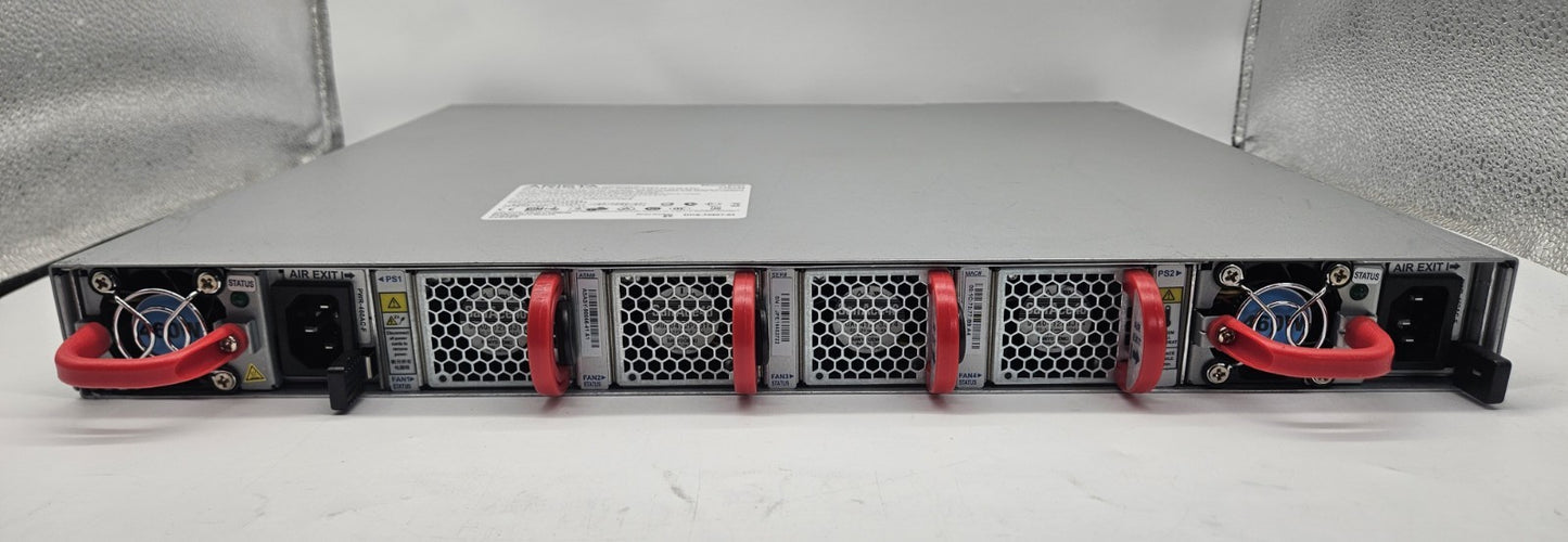 Arista 7050T 48-Port 10GbE 4-QSFP+ Network Switch w/2x PSU (RED) DCS-7050T-643