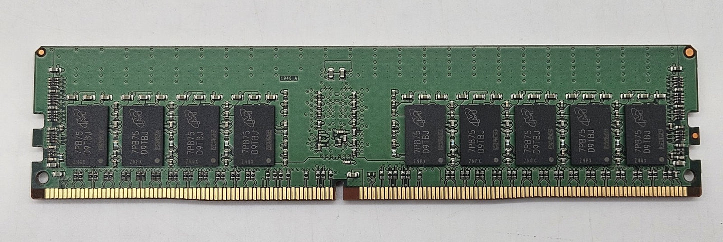 Micron 16GB 1Rx4 PC4-19200 DDR4-2400MHz REG ECC Server RAM MTA18ASF2G72PZ-2G3B11