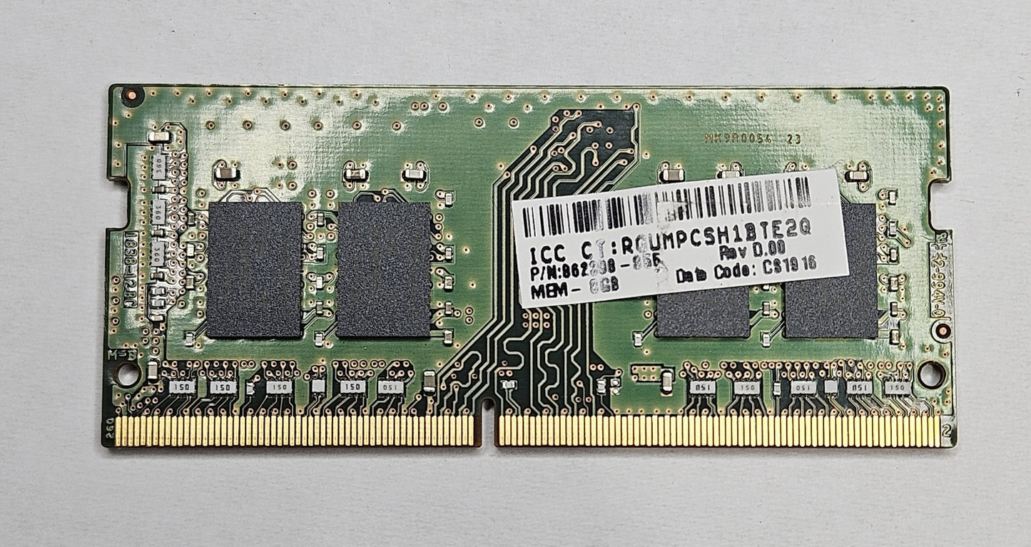 LOT OF 2 Hynix 8GB PC4-21300 DDR4-2666MHz SoDimm Laptop Memory HMA81GS6CJR8N-VK2