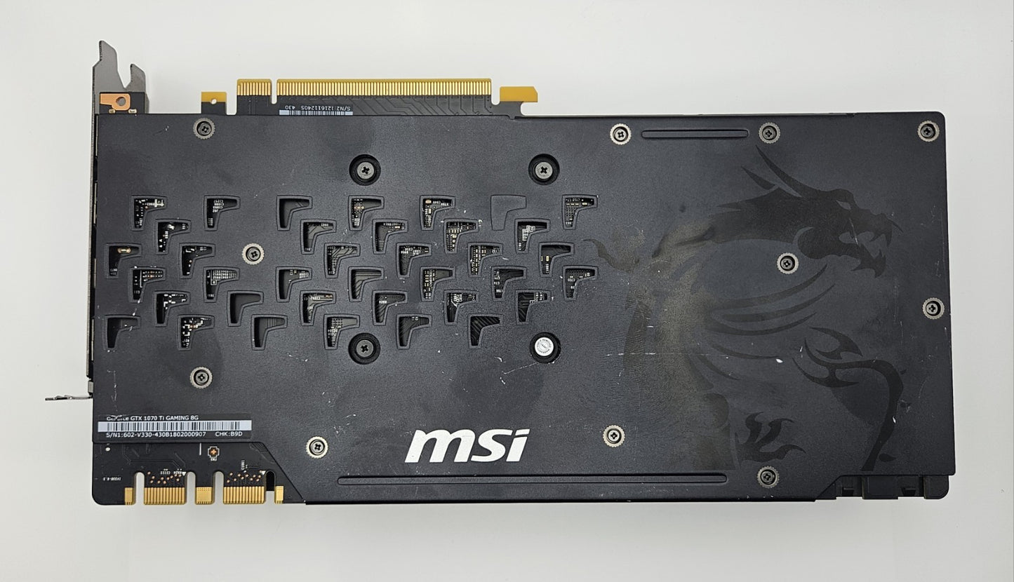 MSI GeForce GTX 1070 Ti Gaming 8GB GDDR5 PCI-E 3.0 x16 Video Graphics Card3