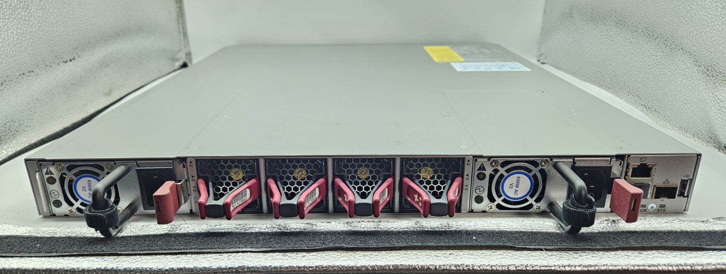 Cisco Nexus 48-Port 10GbE & 6-QSFP28 Network Switch N9K-C93108TC-EX (RED)3