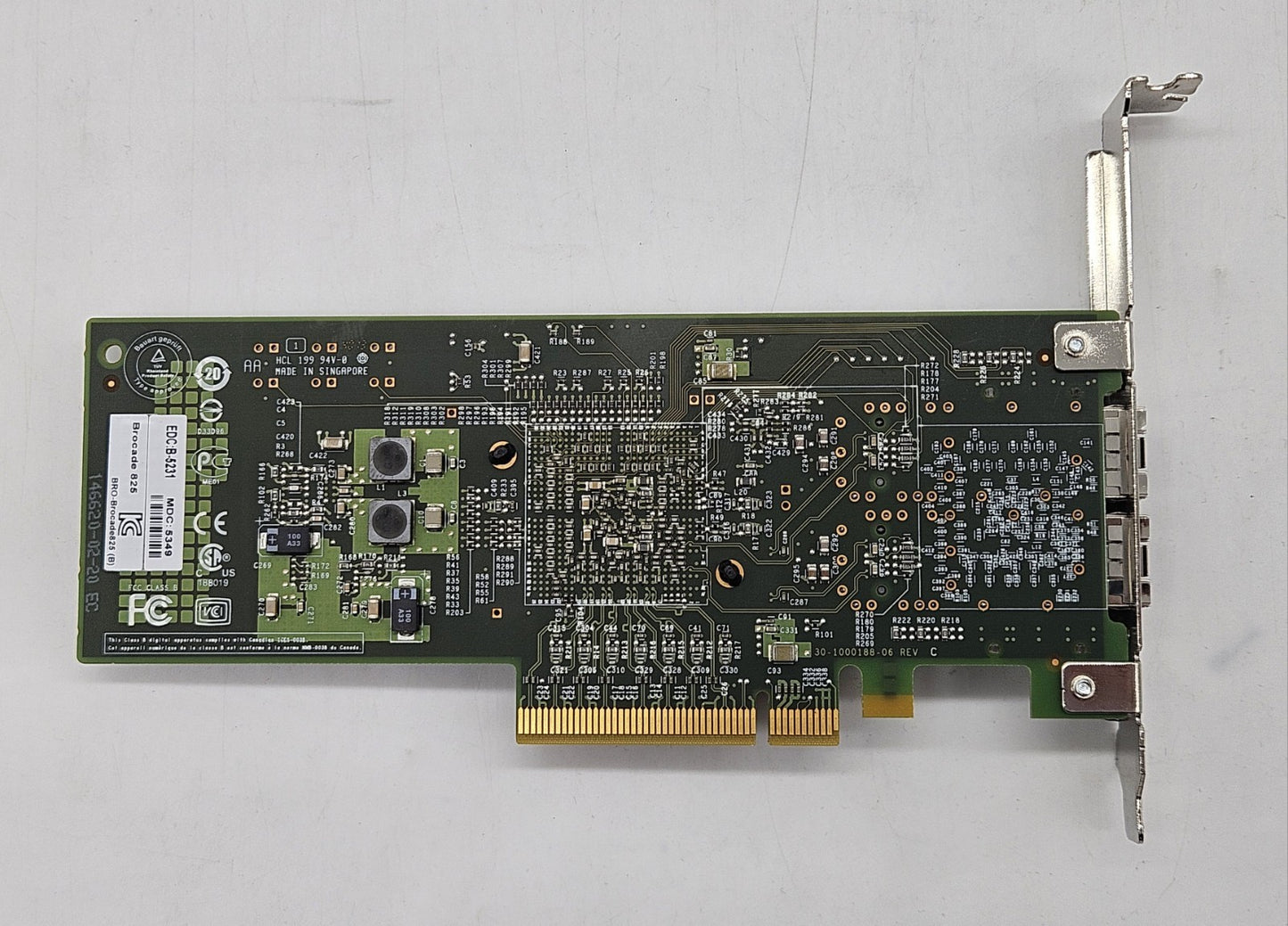 LOT OF 3 HP Brocade 825 2-Port 8Gb SFP Host Bus Adapter 571521-0023