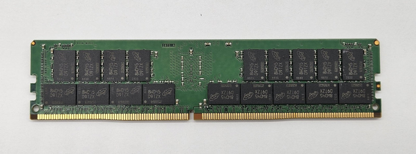 Micron 32GB 2Rx4 PC4-19200 DDR4-2400Mhz REG ECC Server RAM MTA36ASF4G72PZ-2G3D11
