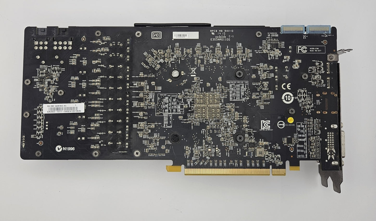 MSI Radeon R9 280 Gaming Edition 3GB GDDR5 Video Graphics Card R9-280-GAMING-3G3