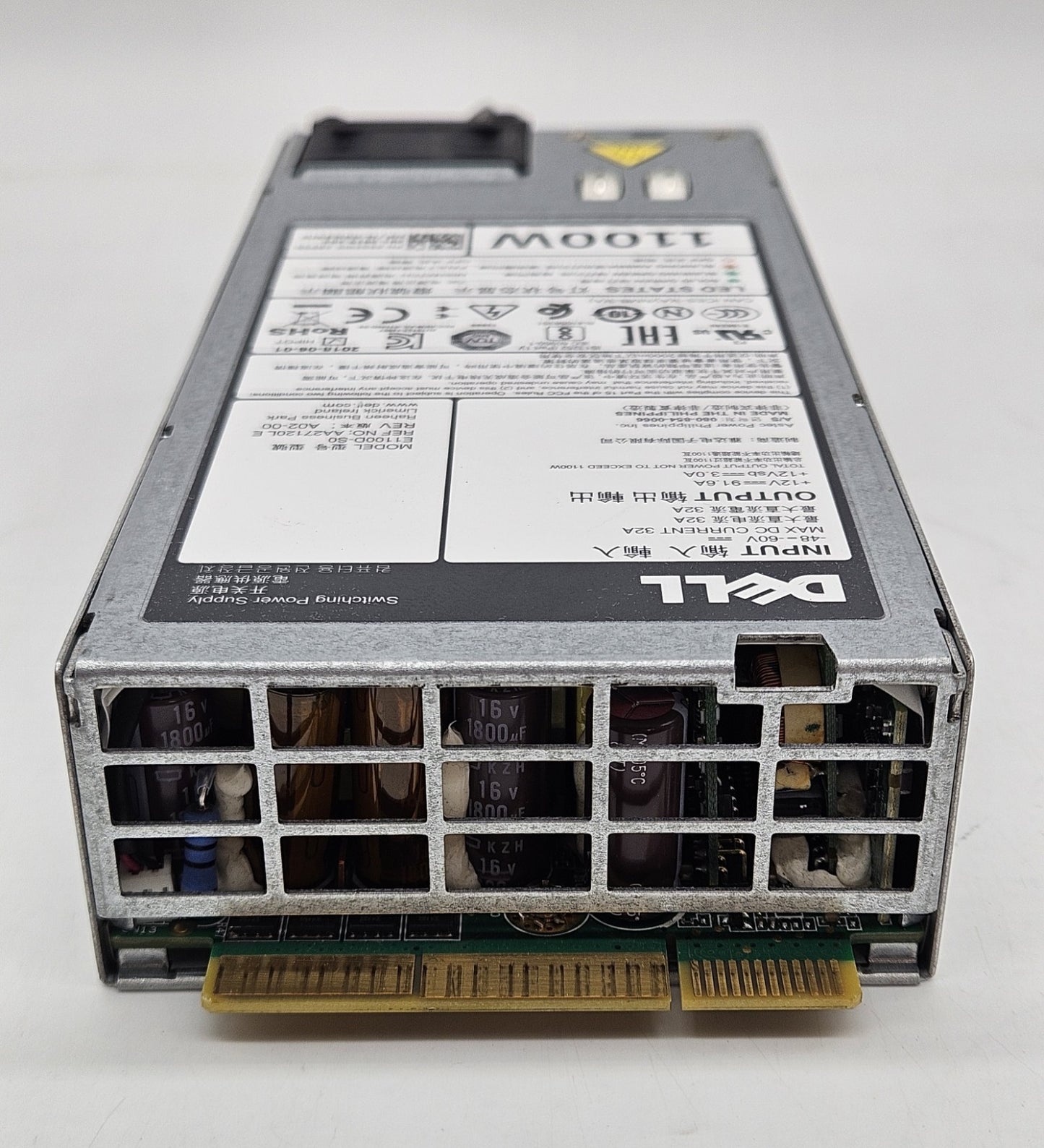 LOT OF 2 Dell 1100W 48-60V DC Power Supply PowerEdge R620/720/820 R720XD 5G4WK4
