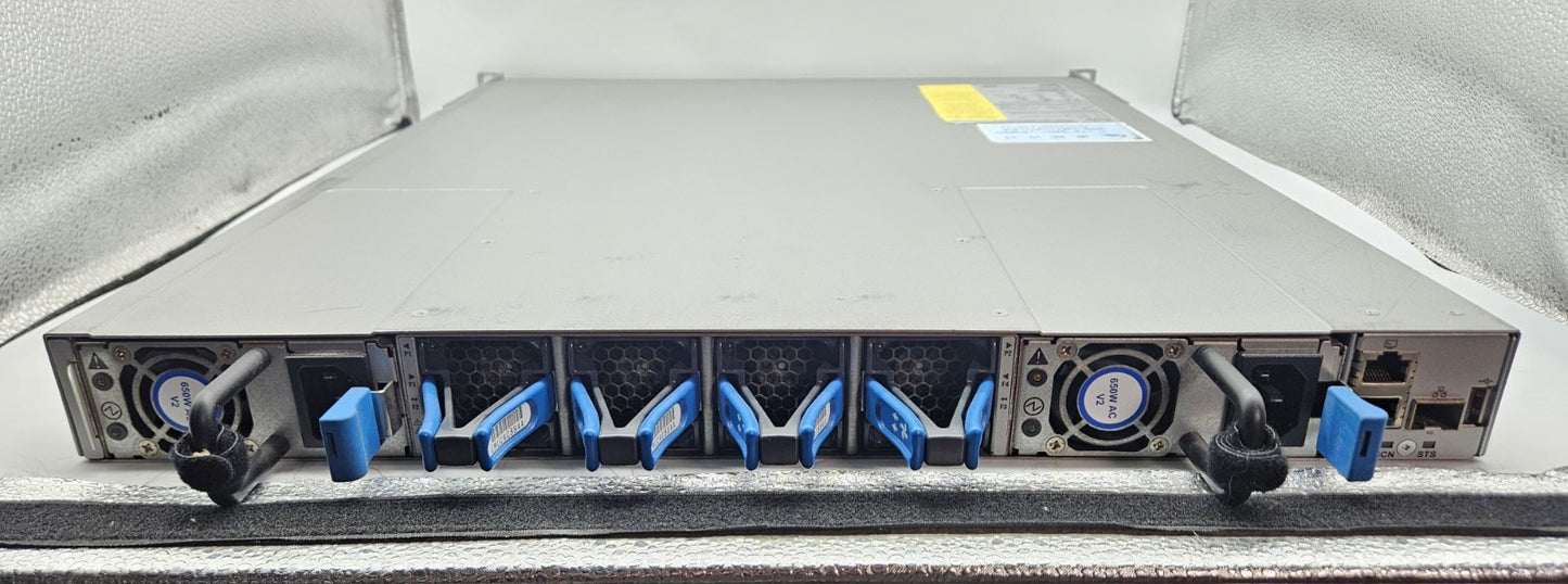 Cisco Nexus 48-Port 10GbE & 6-QSFP28 Network Switch N9K-C93108TC-EX (BLUE)3
