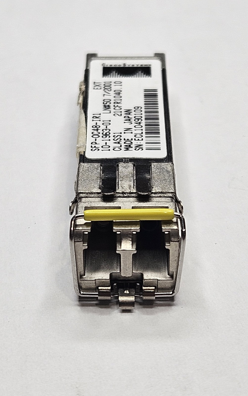 Cisco 2.67Gb OC-48/STM-16 IR1 SMF 15km 1310nm SFP Transceiver SFP-OC48-IR12