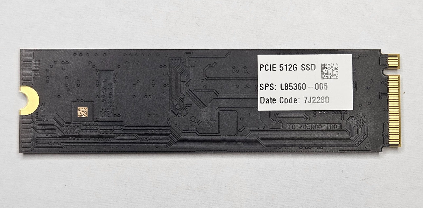 Western Digital SN810 512GB PCI Express 4.0 x4 NVMe M.2 2280 SSD SDCPNRY-512G1