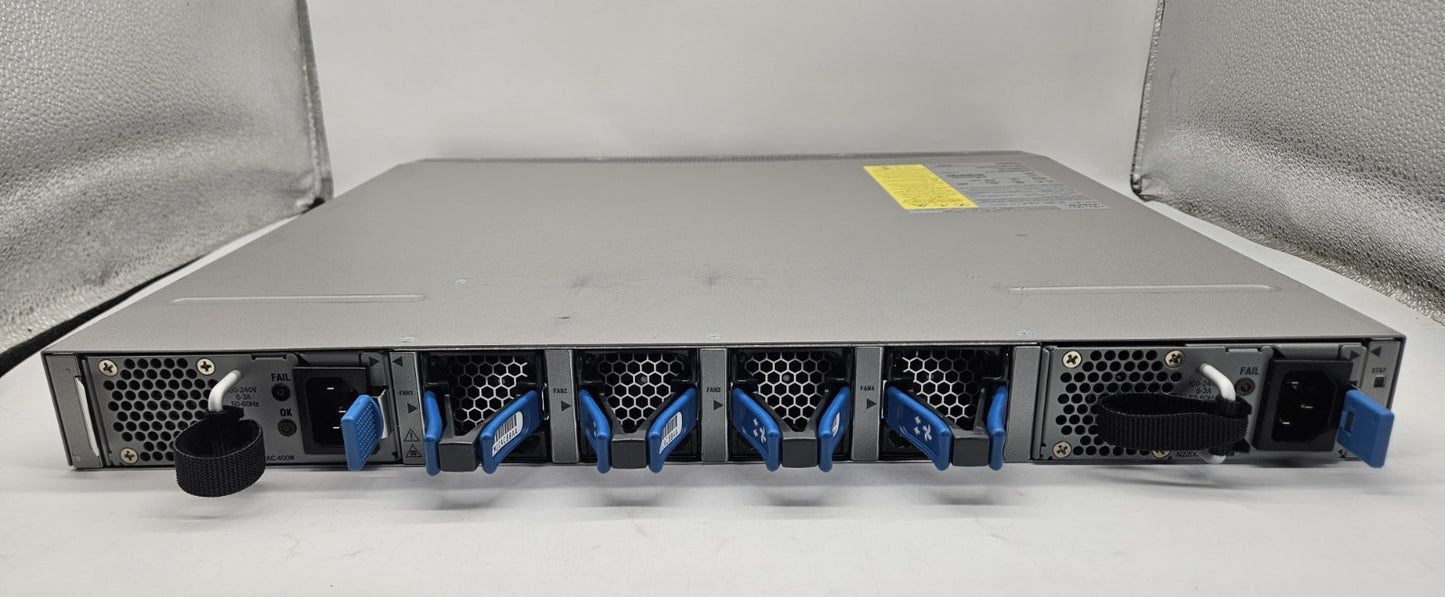Cisco Nexus 3548-X 48-Port SFP+ Network Switch w/ 2x PSU N3K-C3548P-10GX3