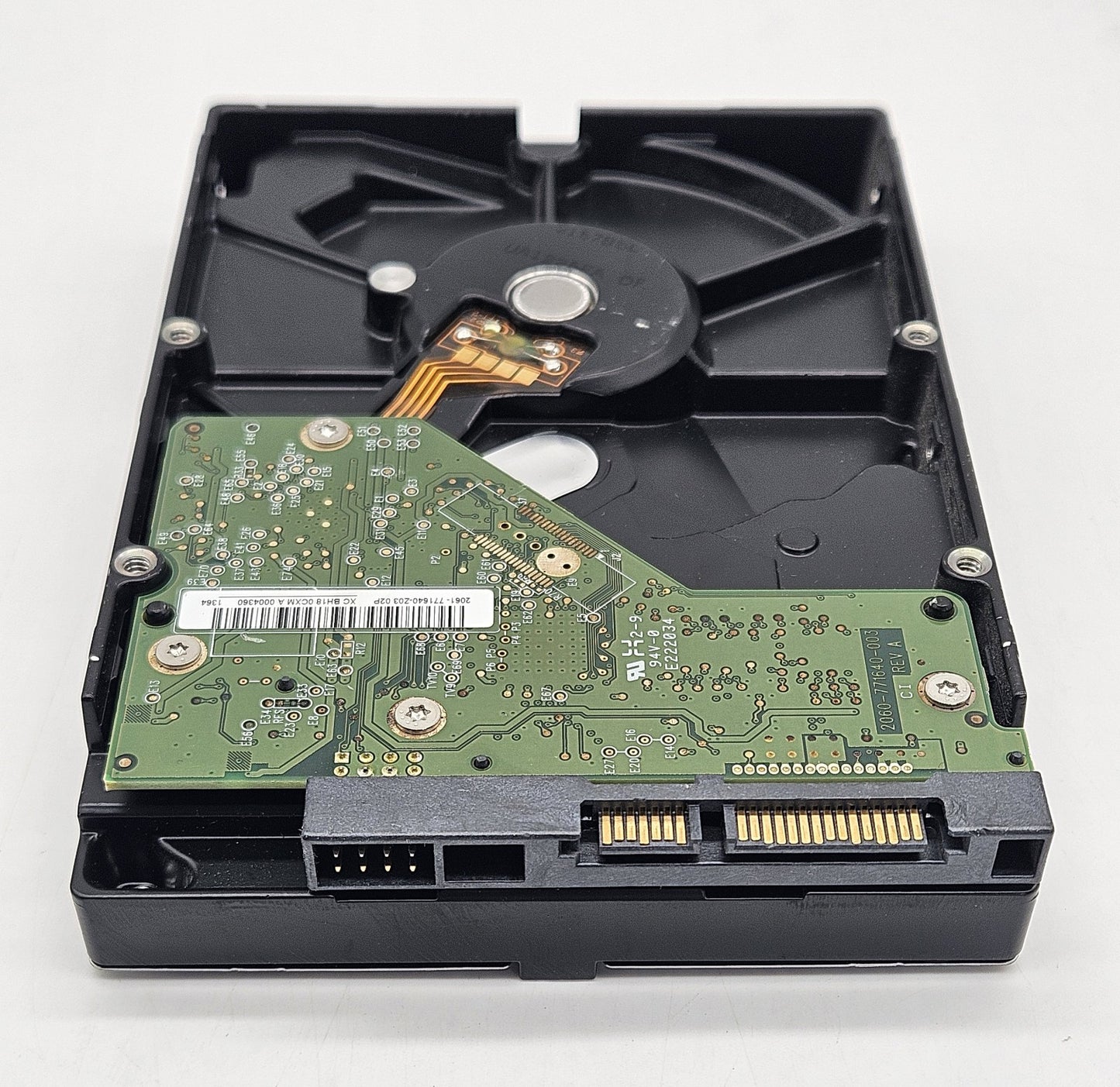LOT OF 2 Western Digital Blue 500GB 7200RPM SATA 6G 3.5" Hard Drive WD5000AAKX2