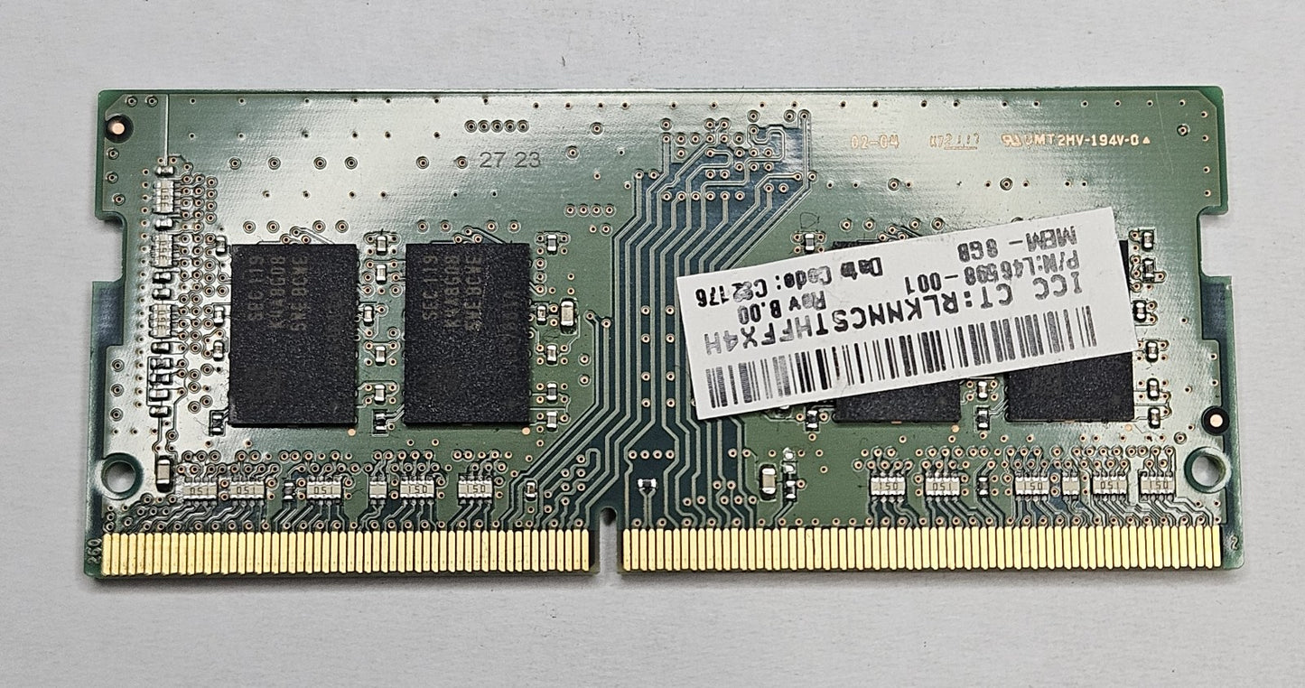 Samsung 8GB PC4-25600 DDR4-3200MHz SoDimm Laptop Memory RAM M471A1K43EB1-CWE1
