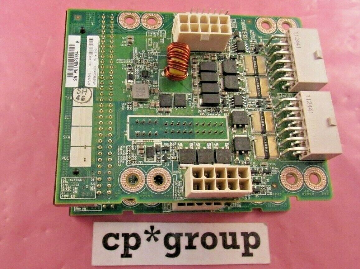 Dell C6100 1st & 2nd Power Distribution Board YJ9Y6 TJ77Y w/ Bridge Card CC8J4