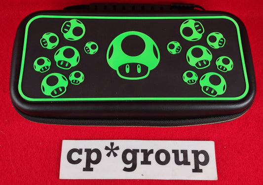 PDP Nintendo Switch Travel Carrying Case Glow In The dark (Mushroom) 500-224-1UP