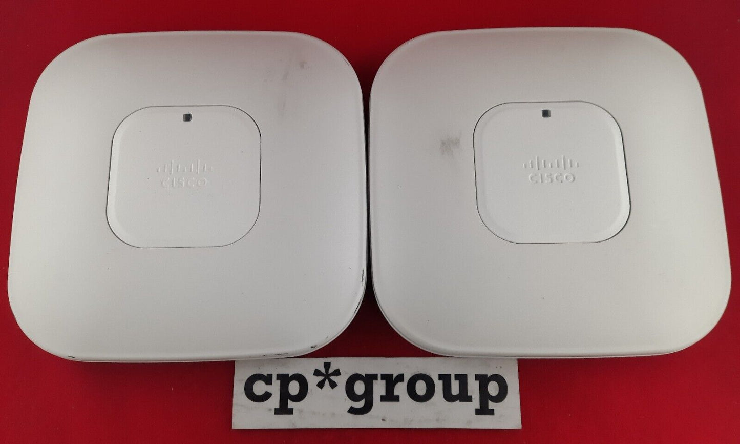 LOT OF 2 Cisco Aironet 3502I GbE Wireless Access Point AIR-CAP3502I-A-K9