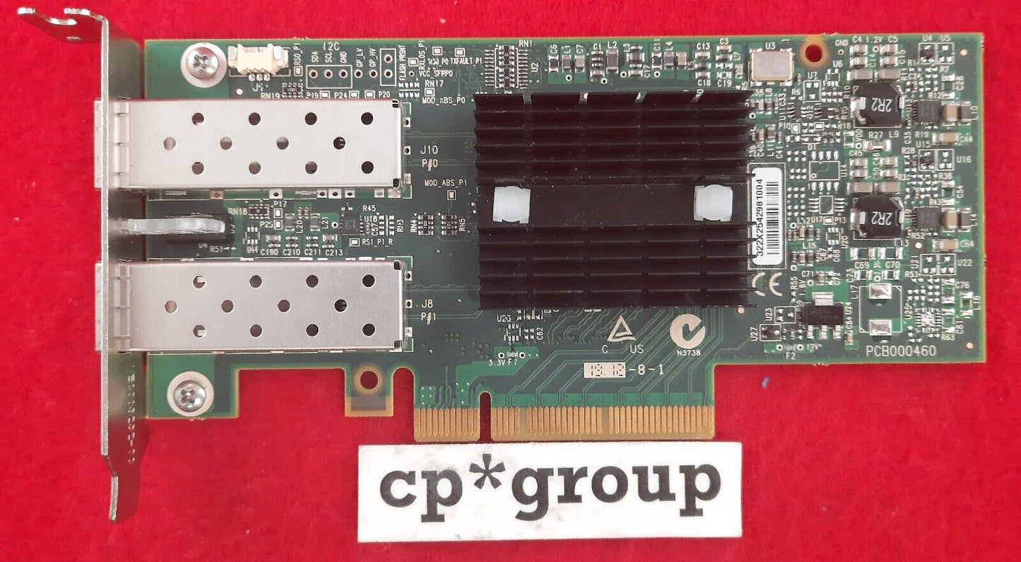 IBM Mellanox ConnectX 2-Port 10GB SFP+ PCIe Adapter Card 00D9692