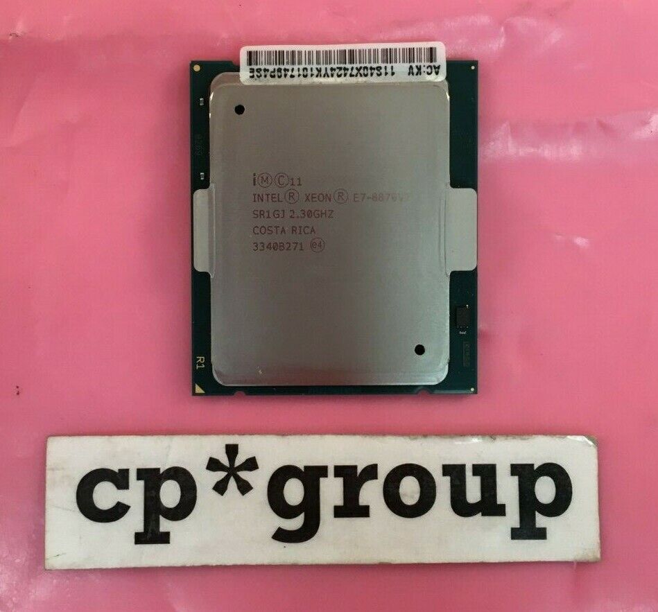 MATCHED PAIR Intel Xeon E7-8870v2 2.3GHz 15-Core LGA2011-1 CPU Processor SR1GJ