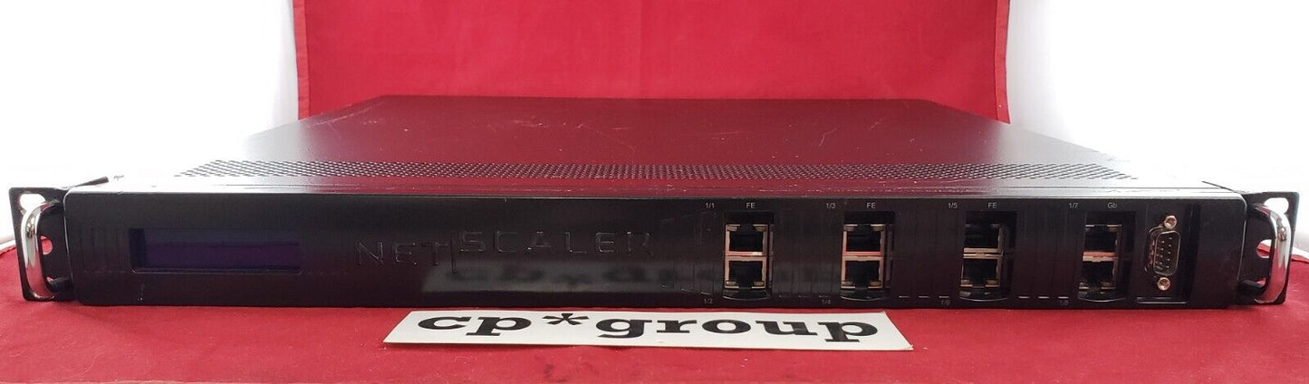 Citrix Netscaler 7000 8-Port Access Gateway Security Firewall Appliance No HDD