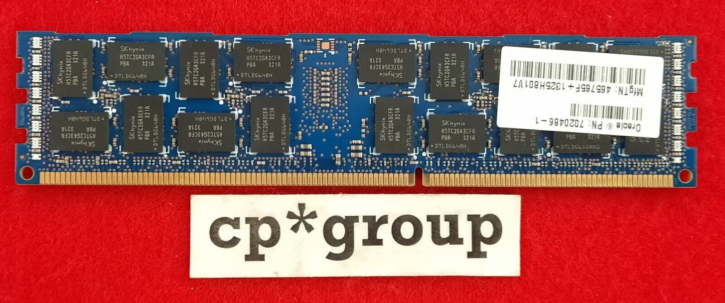 LOT OF 2 Hynix 8GB 2Rx4 PC3L-12800R DDR3-1600MHz ECC REG RAM HMT31GR7CFR4A-PB