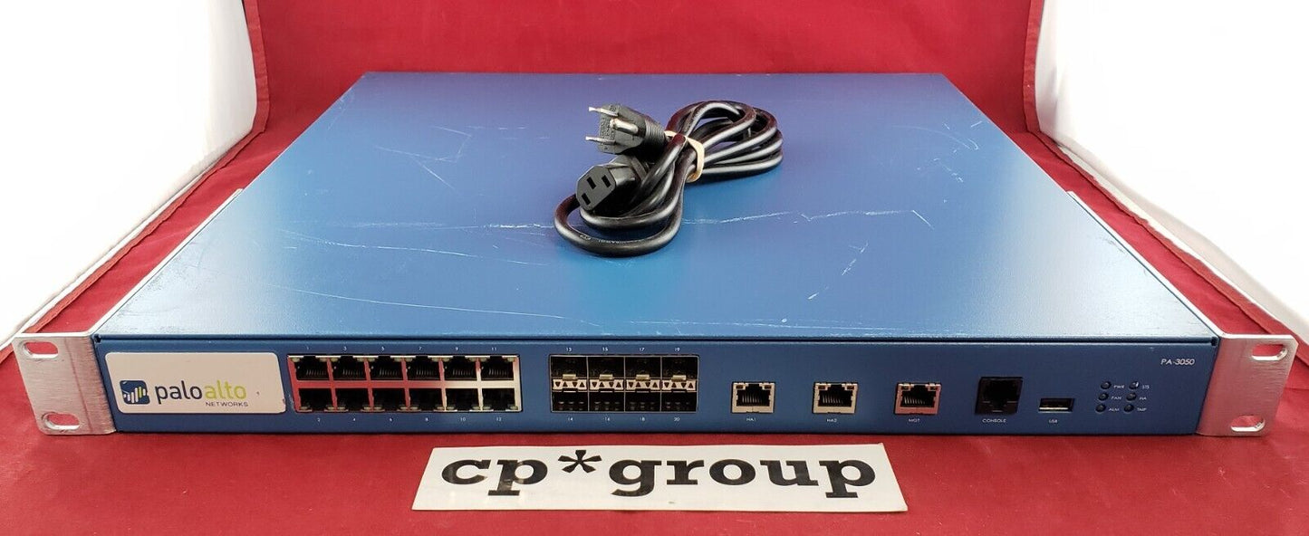 Palo Alto 12-Port GbE 8-Port SFP Enterprise Network Security Firewall PA-3050