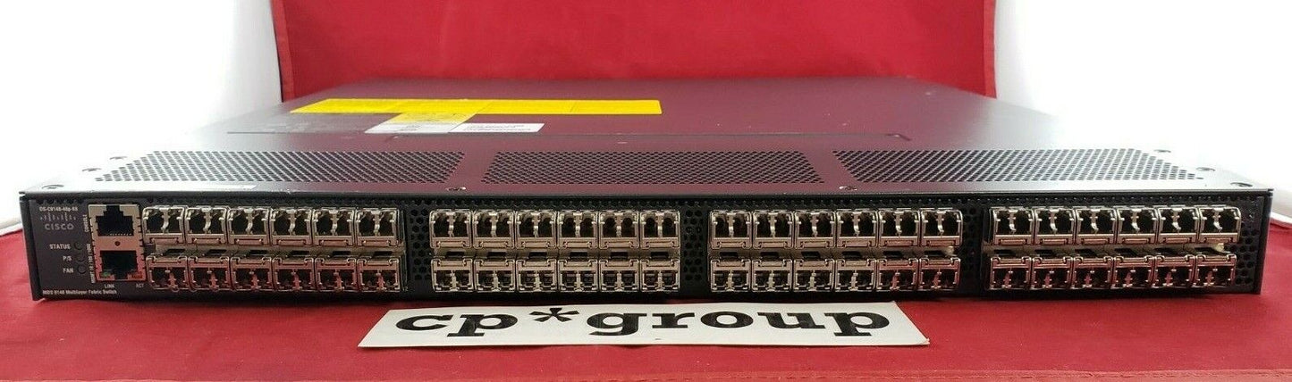 Cisco MDS 9148 48-Port ACTIVE SFP+ Switch DS-C9148-48P-K9 w/ FMServer, ENT. PKG