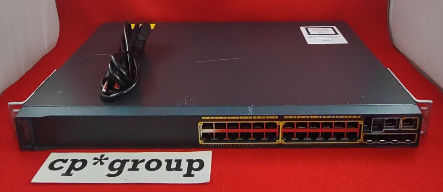 Cisco Catalyst 2960 24-Port GbE & 2-Port SFP Network Switch WS-C2960S-24TS-L