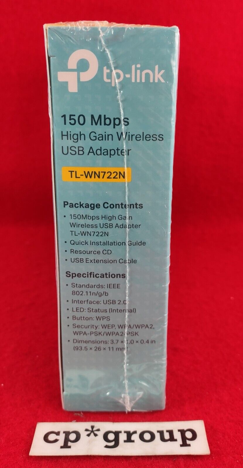 TP-LINK 150MB 802.11n High Gain Wireless USB 2.0 Adapter TL-WN722N