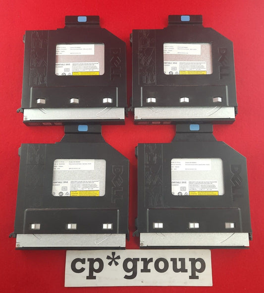 LOT OF 4 DELL 12.5MM DVD-RW/CD-RW SATA Optical Drive 23HW6