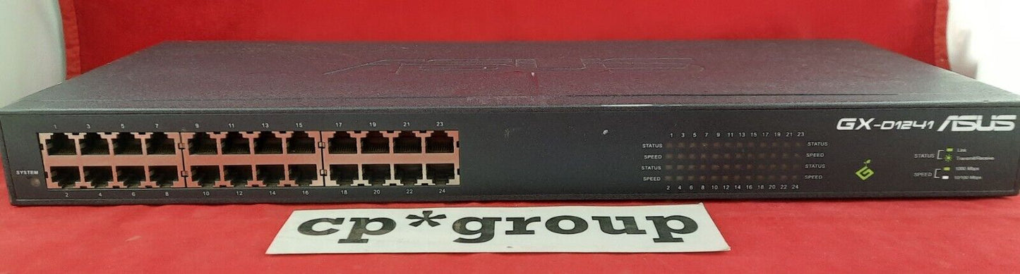 Asus 24 Port Gigabit Ethernet Unmanaged Network Switch GX-D1241