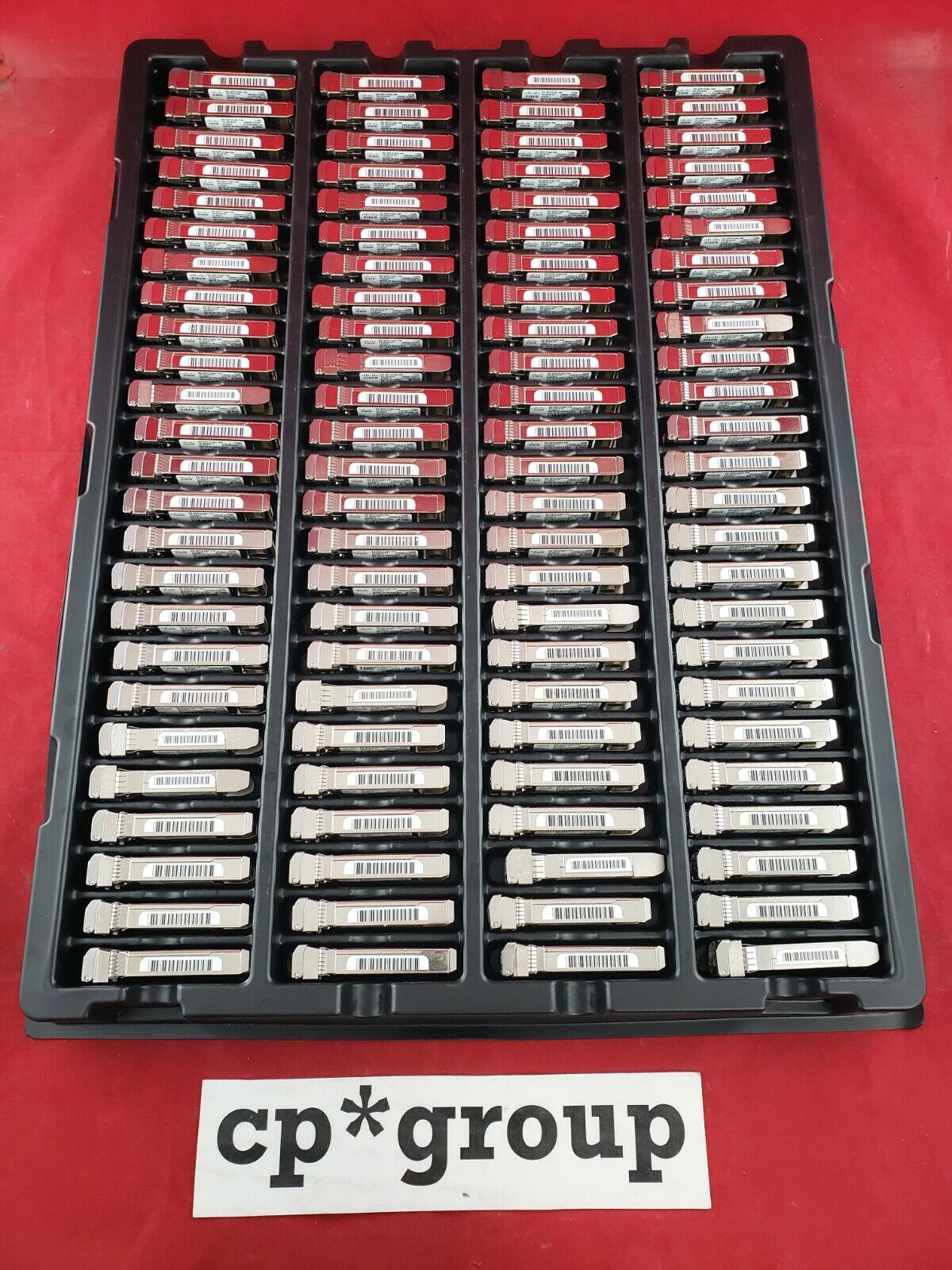 LOT OF 100 Cisco 8Gb SFP Fibre Channel Transceiver DS-SFP-FC8G-SW