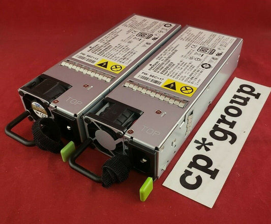 LOT OF 2 Oracle Emerson A256 600W 80 Plus Platinum Server Power Supply AA27020L