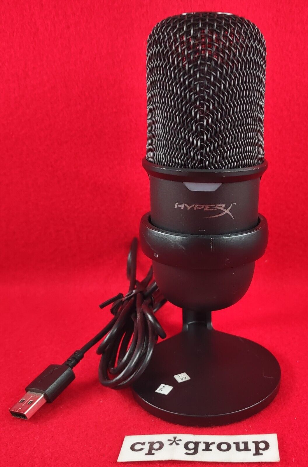 HyperX SOLOCAST Pro Audio USB Microphone USB-A Plug N Play 4P5P8AA