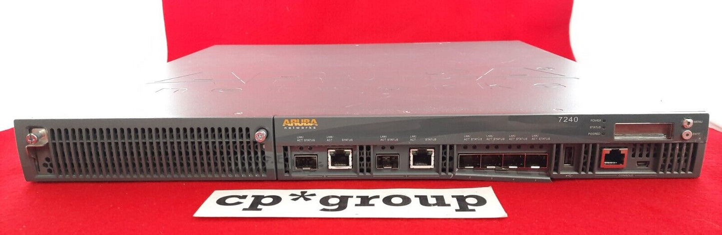 HPE Aruba 7200 4-Port 10GB SFP+ & 2-Port GbE Network Controller 7240-US *READ*