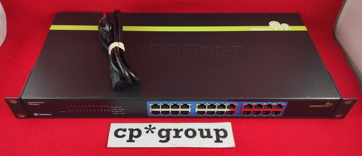 Trendnet 24-Port GbE Layer 2 Unmanaged Network Switch TEG-S24G