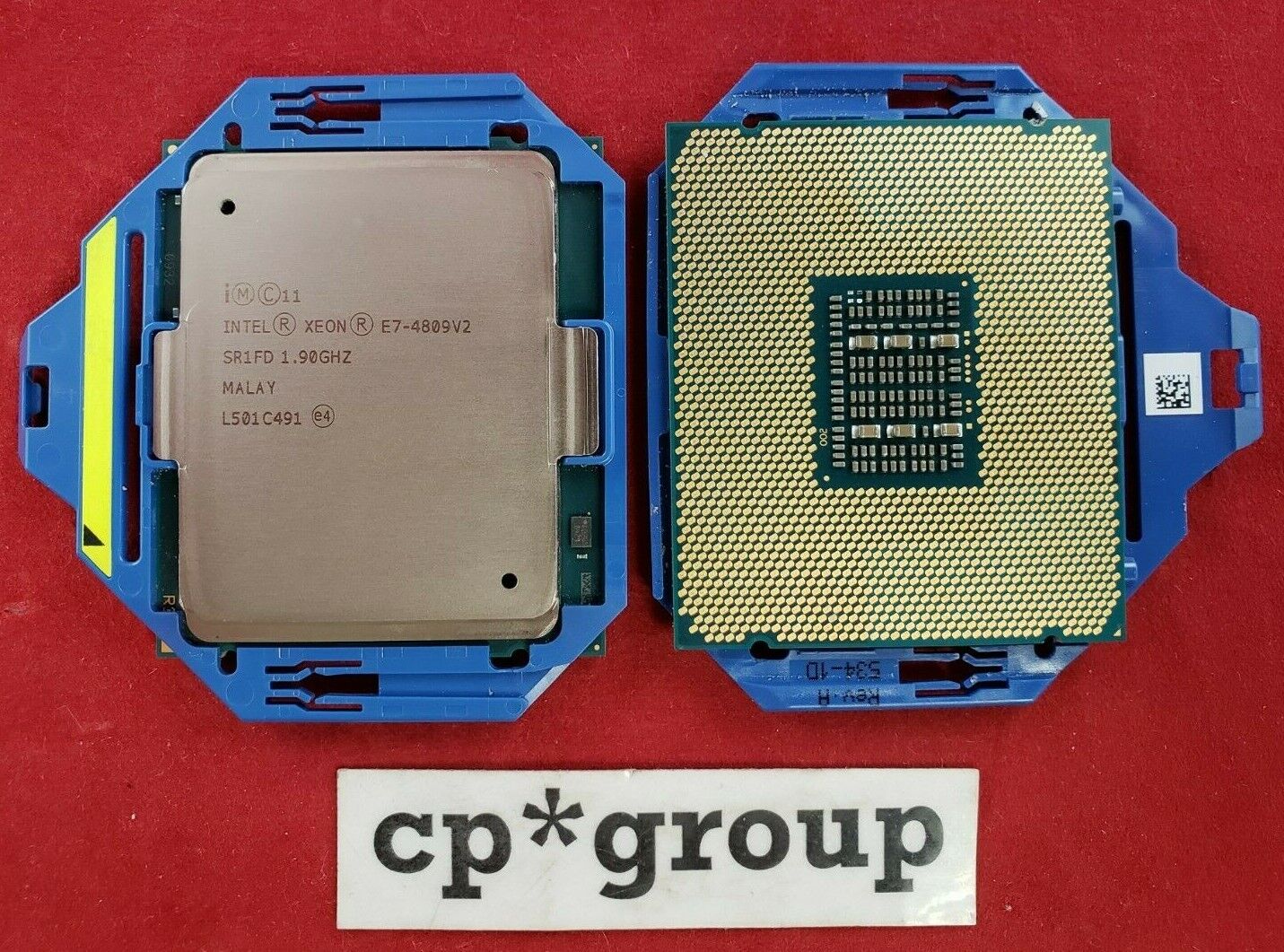 MATCHED PAIR Intel SR1FD Xeon E7-4809 v2 1.9GHz LGA2011-1 6-Core CPU Processor