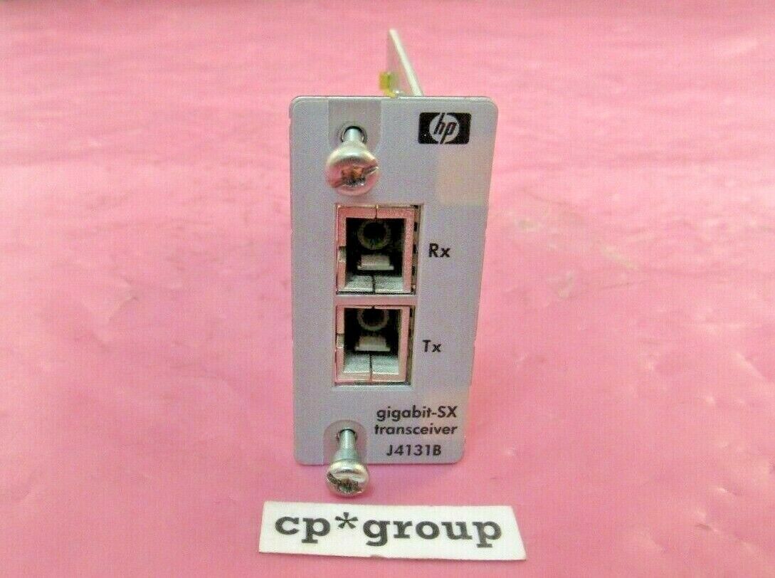 HP ProCurve 1-Port Gigabit SX Multimode Fiber Optic Transceiver Module J4131B