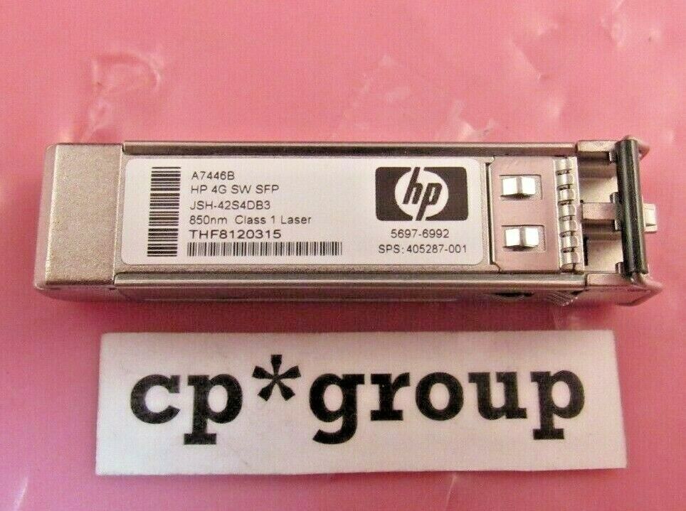 LOT OF 16 Genuine HP A7446B StorageWorks 4G SW SFP Transceiver Module 405287-001