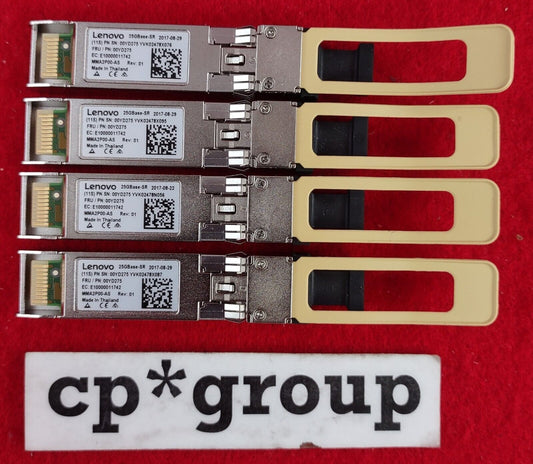 LOT OF 4 Lenovo MMA2P00-AS 25GBase-SR Fibre 850nm 100m SFP28 Transceiver 00YD275