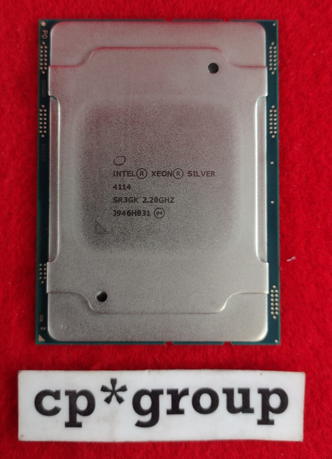 LOT OF 2 Intel Xeon Silver 4114 2.2GHz LGA3647 10-Core CPU Processors SR3GK