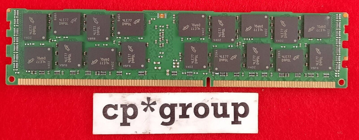 LOT OF 2 Micron 16GB 2Rx4 PC3L-10600R ECC REG Server RAM MT36KSF2G72PZ-1G4E1