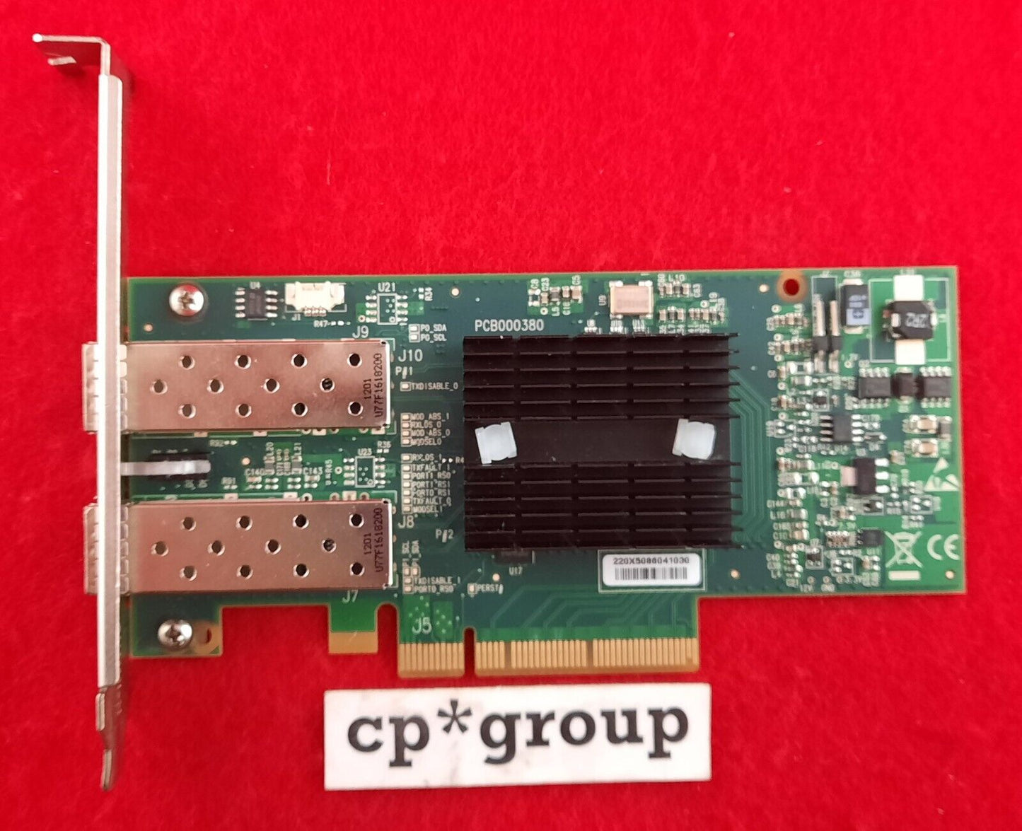 HP 2-Port 10GB SFP+ PCIeX8 Network Interface Card 518001-001