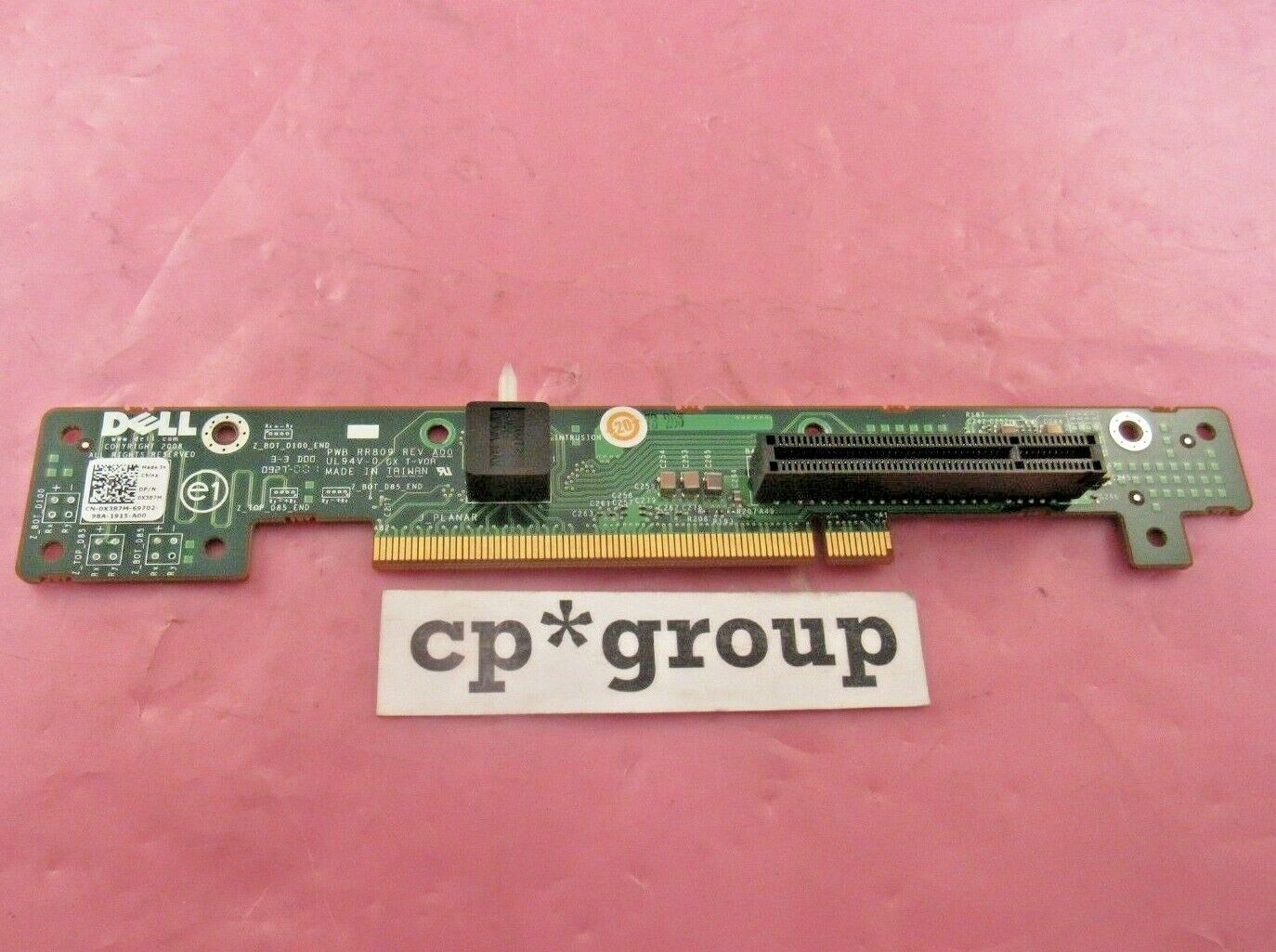 Genuine Dell PowerEdge R610 1U PCIe 2.0x8 Expansion Riser Board X387M