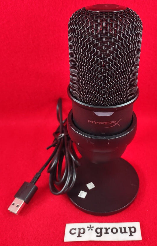 HyperX SOLOCAST Pro Audio USB Microphone USB-A Plug N Play 4P5P8AA