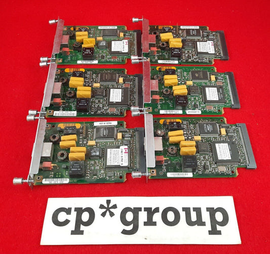 LOT OF 6 Cisco 1-Port T1/FT1 WAN Interface Card WIC-1DSU-T1